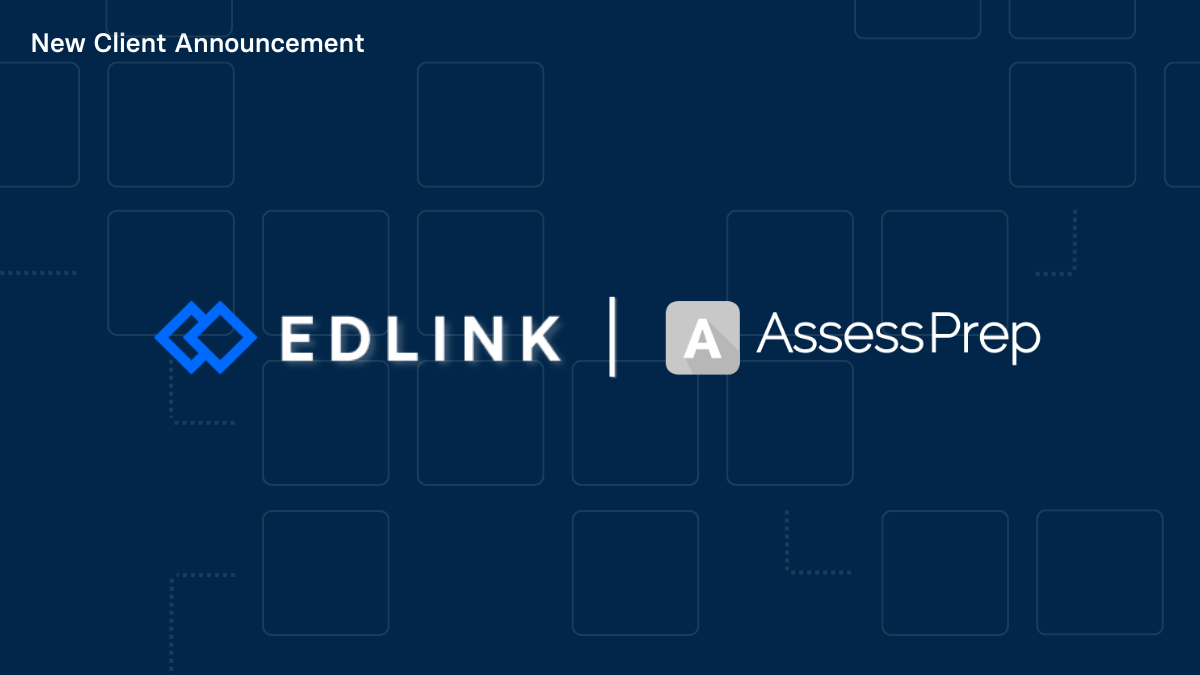 Edlink proudly welcomes AssessPrep to the team!