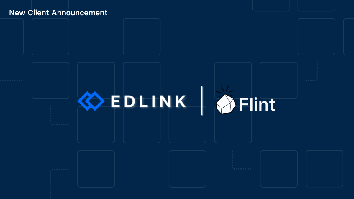 Edlink proudly welcomes Flint to the team!