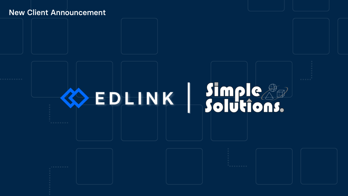 Edlink Welcomes Simple Solutions to the Team!