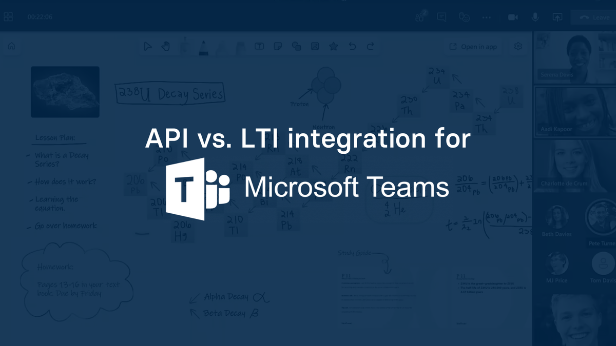 API vs. LTI integration for Microsoft Teams – Edlink