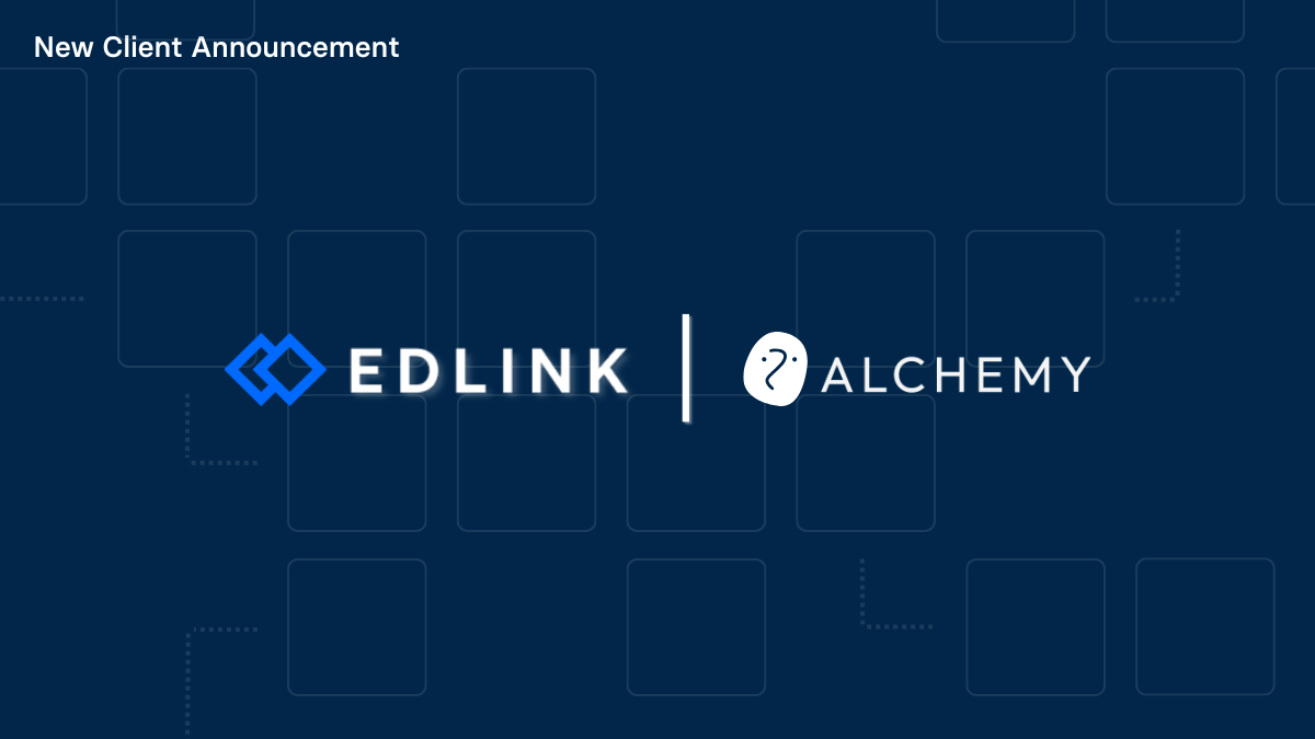 New Client Announcement: Alchemy