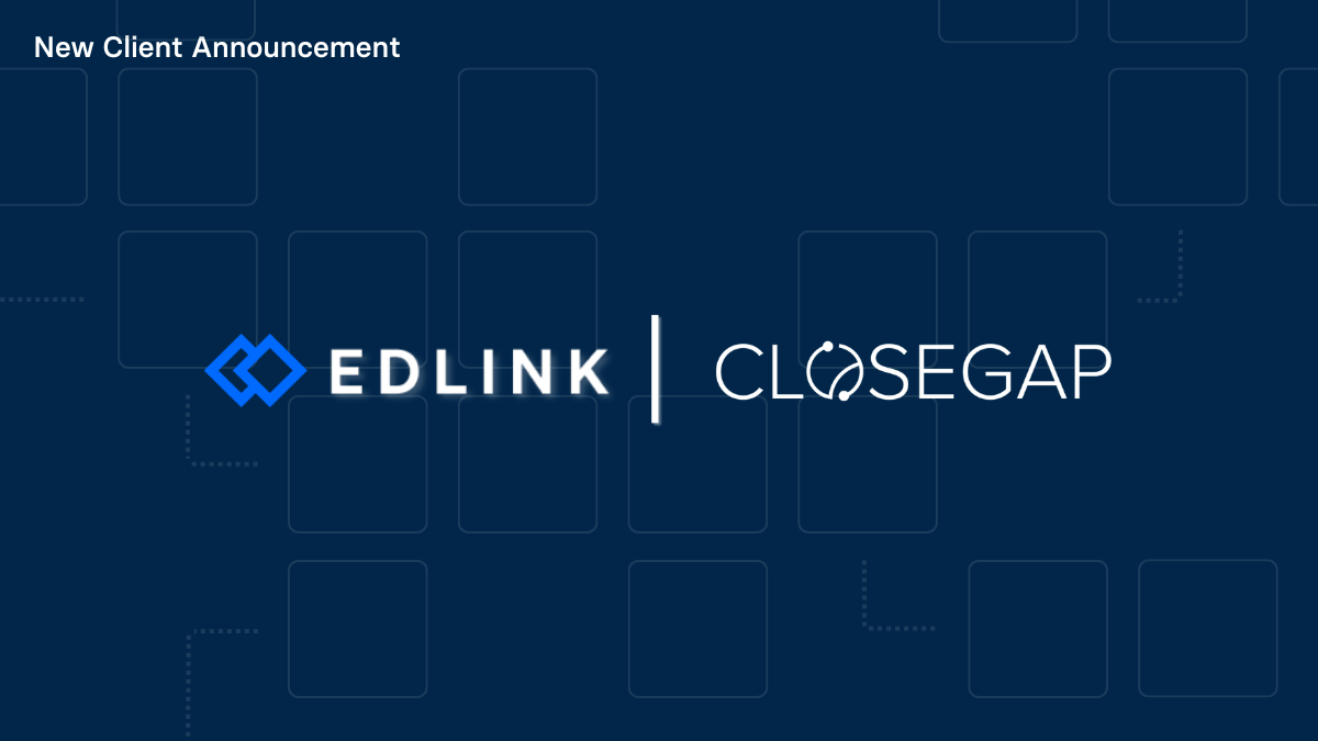 New Client Announcement: Closegap