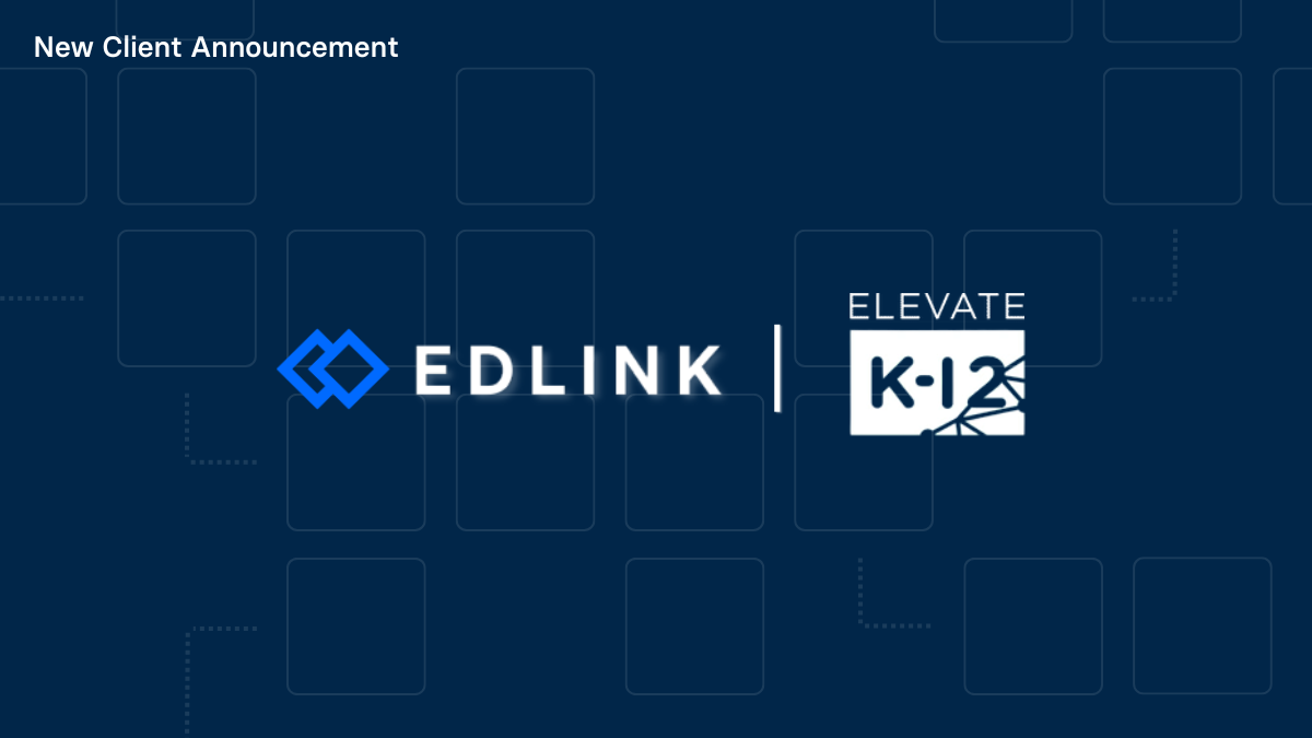 New Client Announcement: Elevate K-12