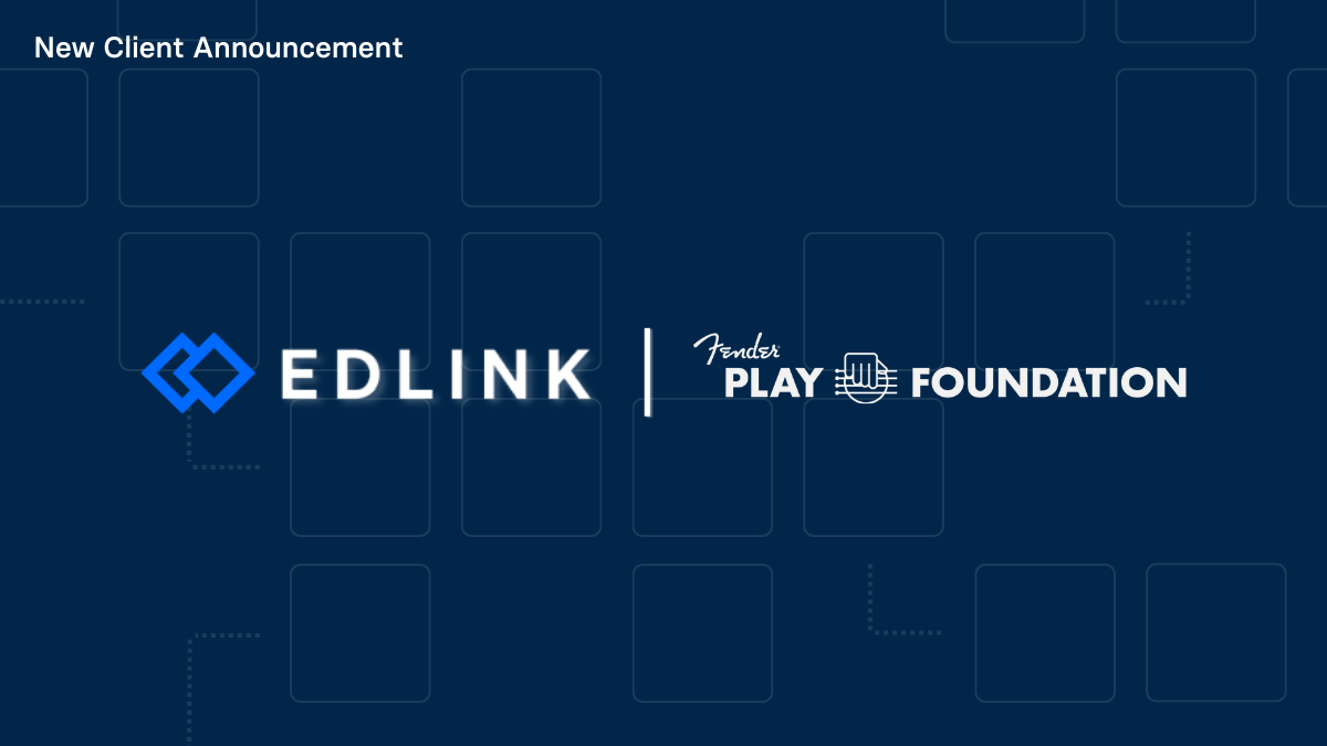 New Client Announcement: Fender Play Foundation