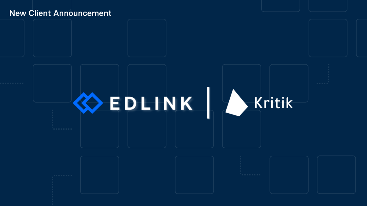 New Client Announcement: Kritik
