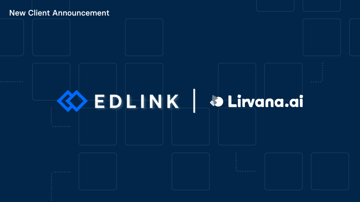 New Client Announcement: Lirvana Labs