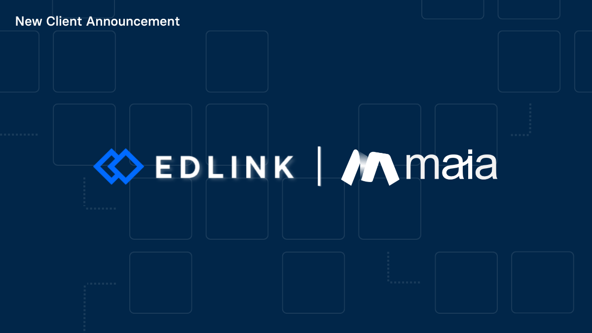 New Client Announcement: MaiaLearning
