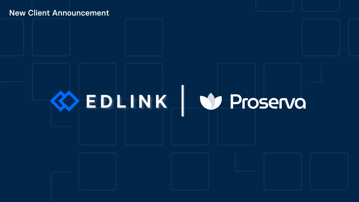 New Client Announcement: Proserva