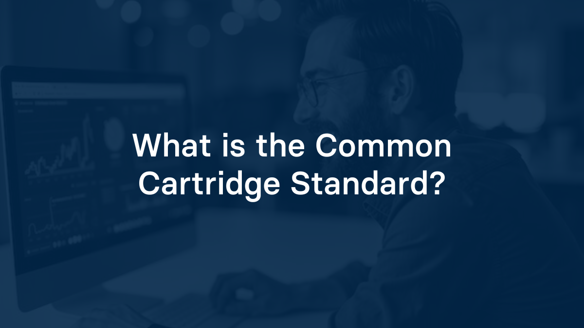 What is the Common Cartridge Standard?