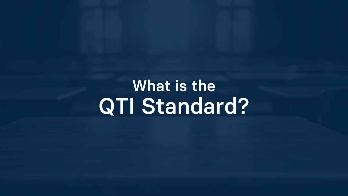 What is the QTI Standard?