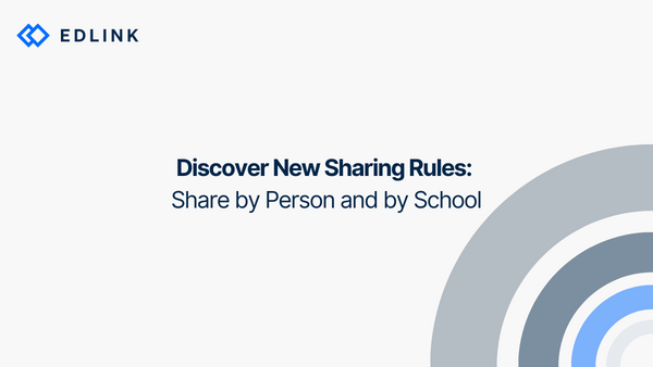 Discover New Sharing Rules: Share by Person and by School