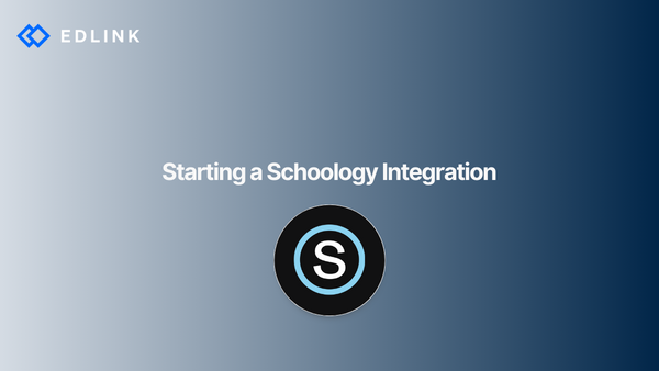 Starting a Schoology Integration