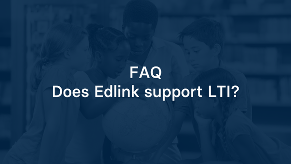 Does Edlink support LTI?