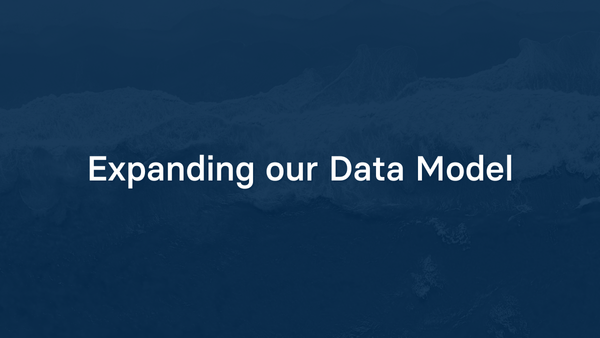 Expanding our Data Model