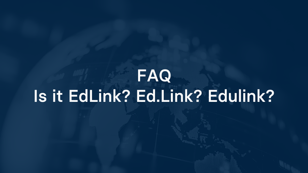Is it EdLink? Ed.Link? Edulink?