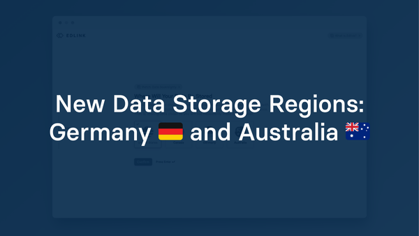 New Data Storage Regions: Germany 🇩🇪 and Australia 🇦🇺