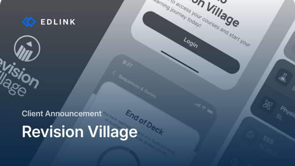 New Client Announcement:  Revision Village