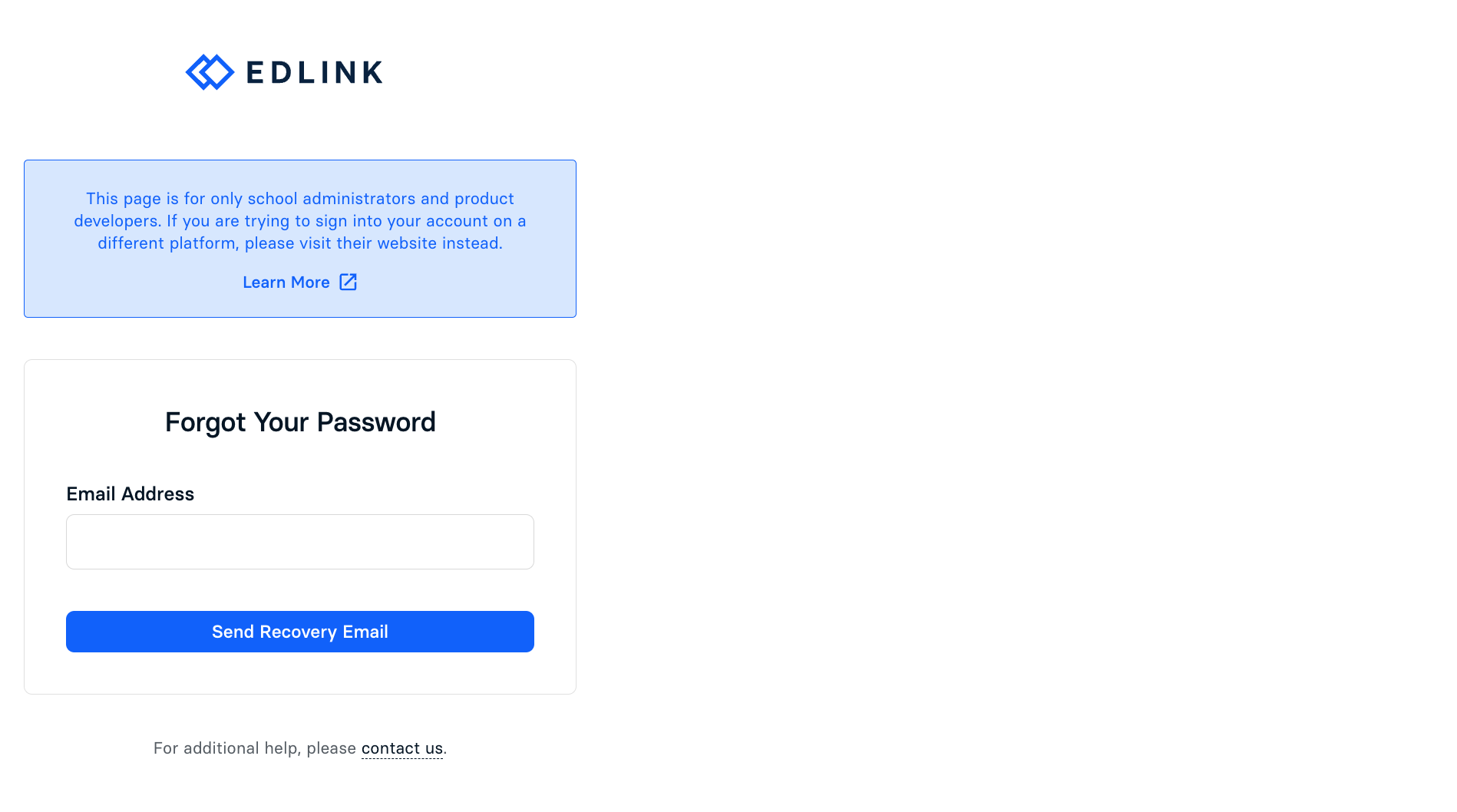 Forgot Your Password