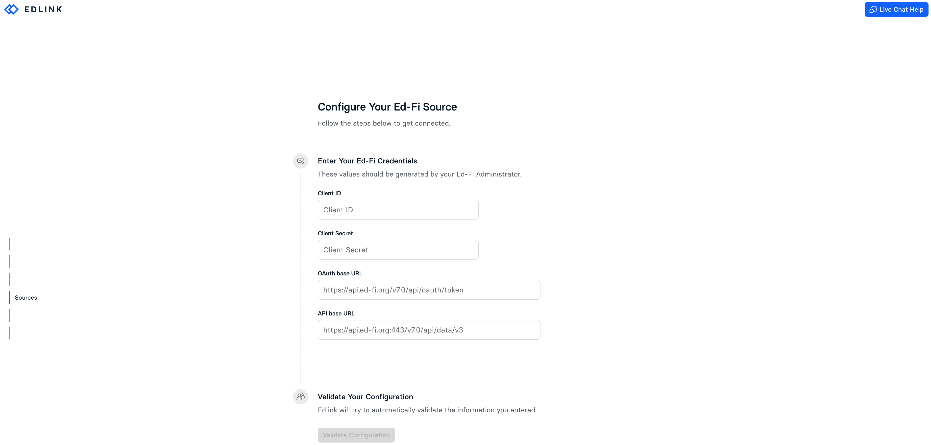 Ed-Fi Integration Page