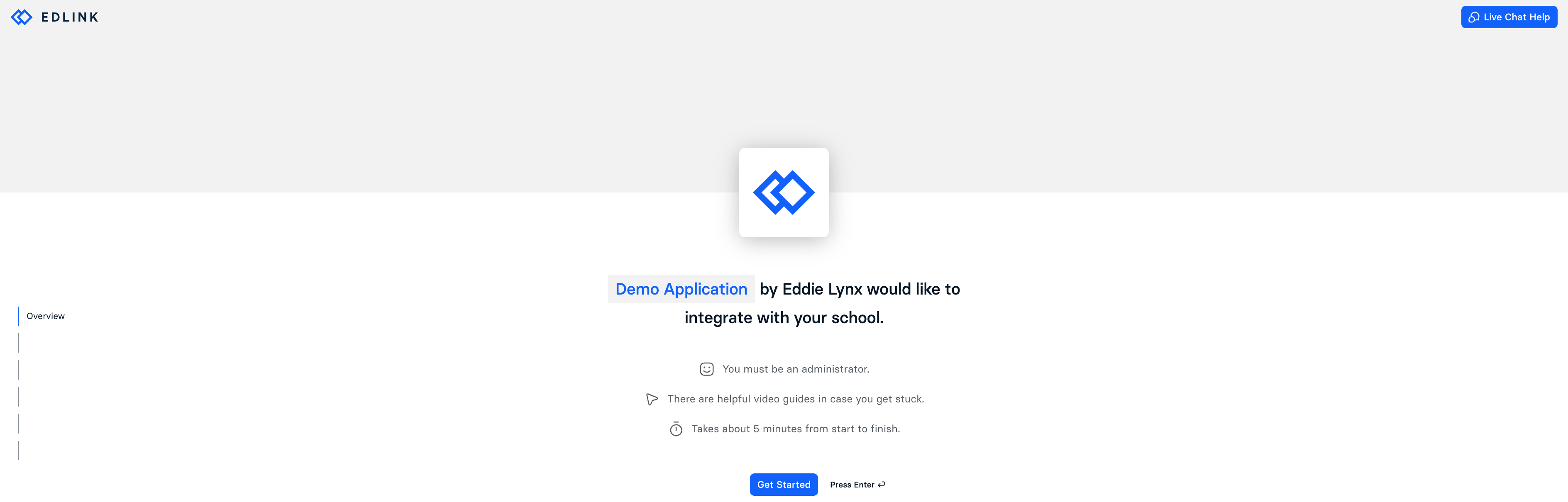 Onboarding flow overview