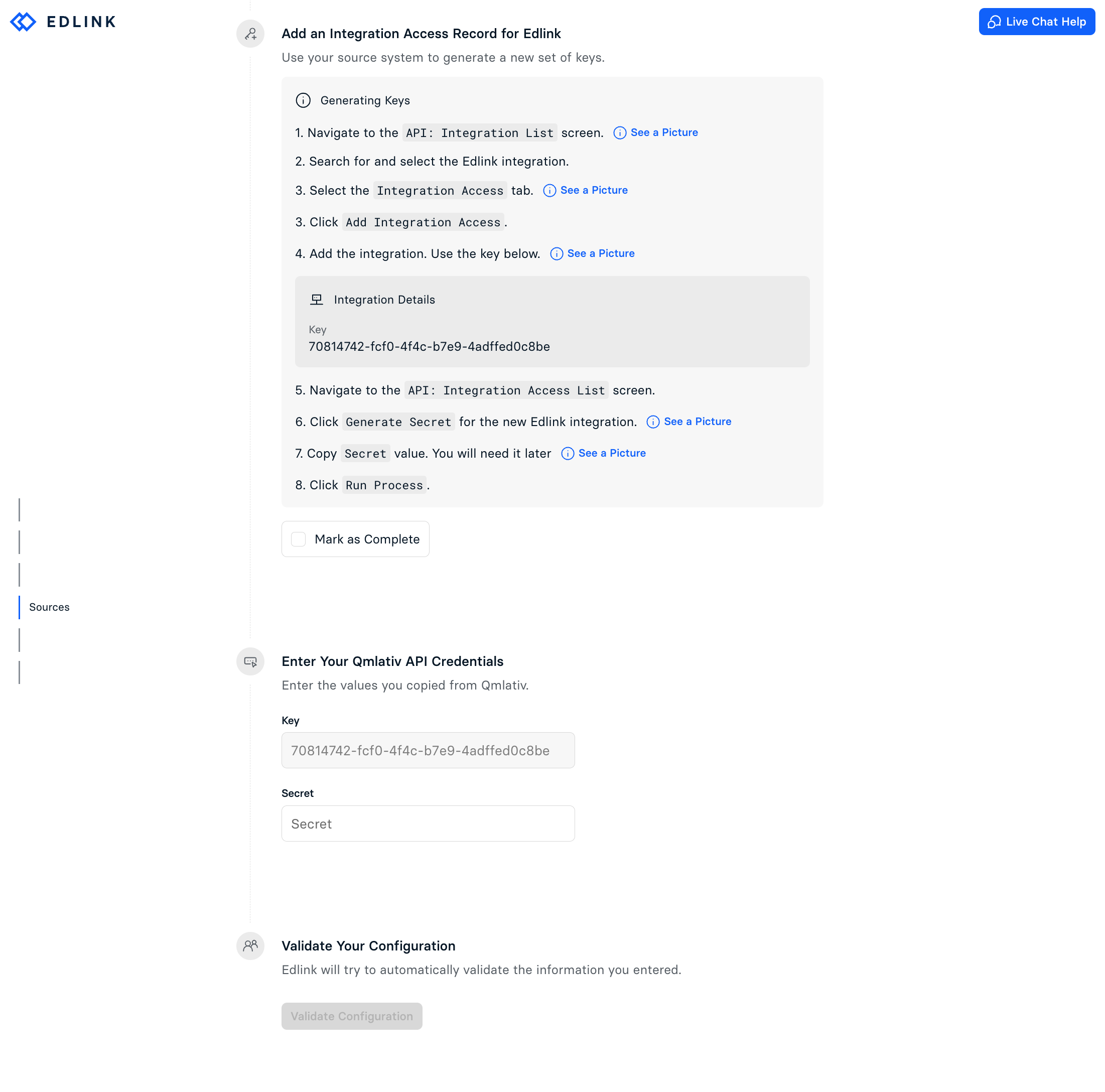Qmlativ Integration Page