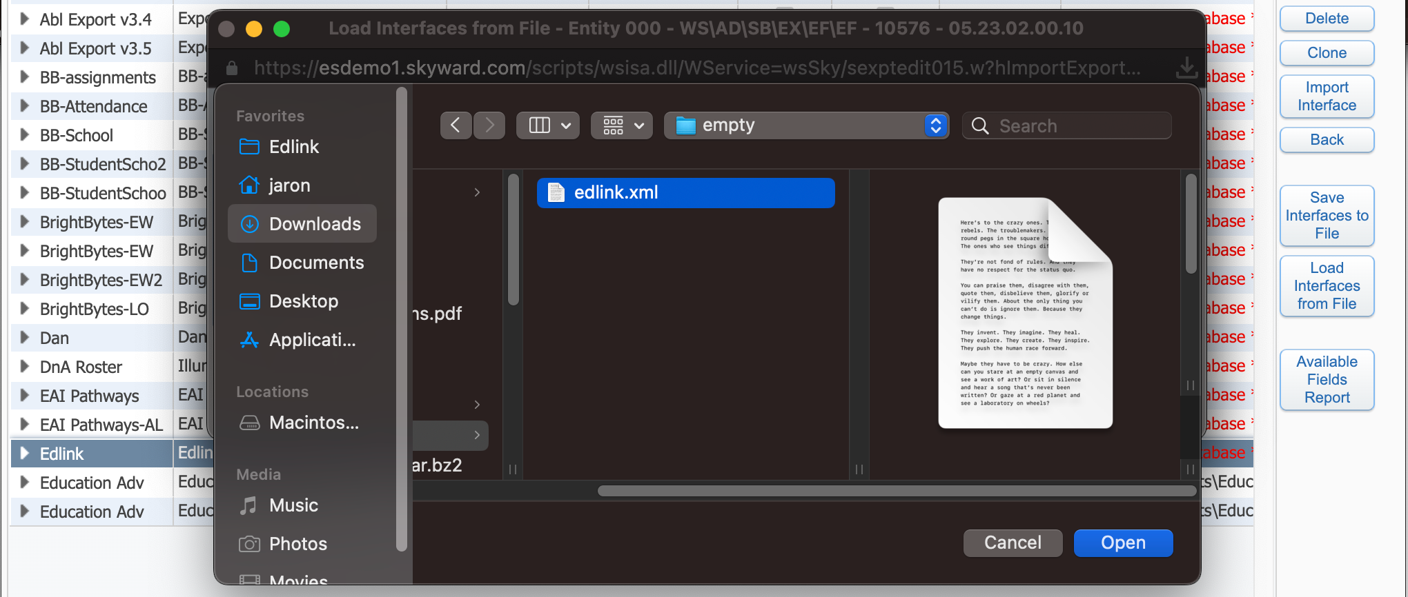 File Selector