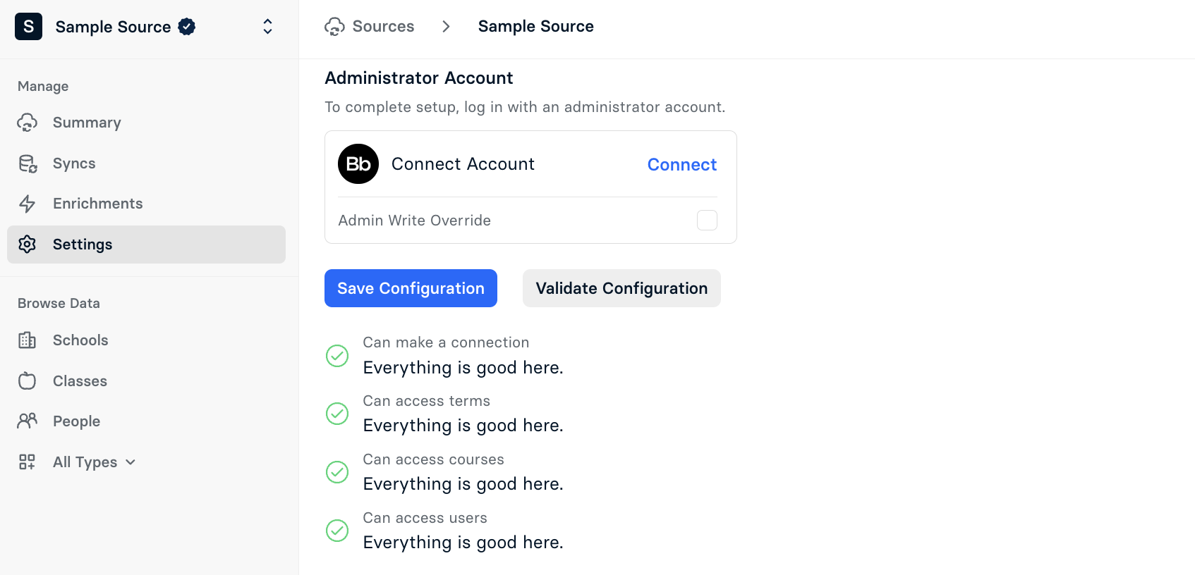 Source Validation