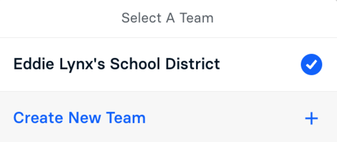 team selection