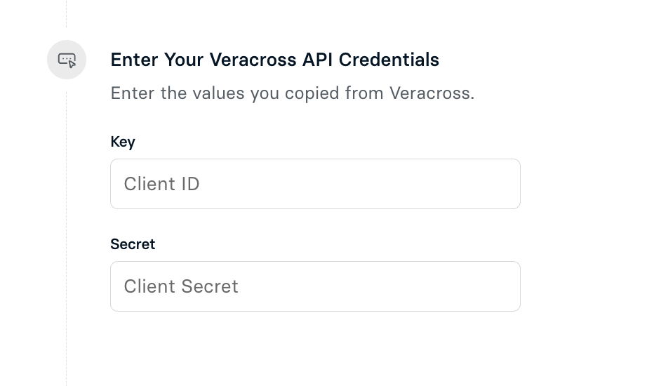 Veracross API Credentials