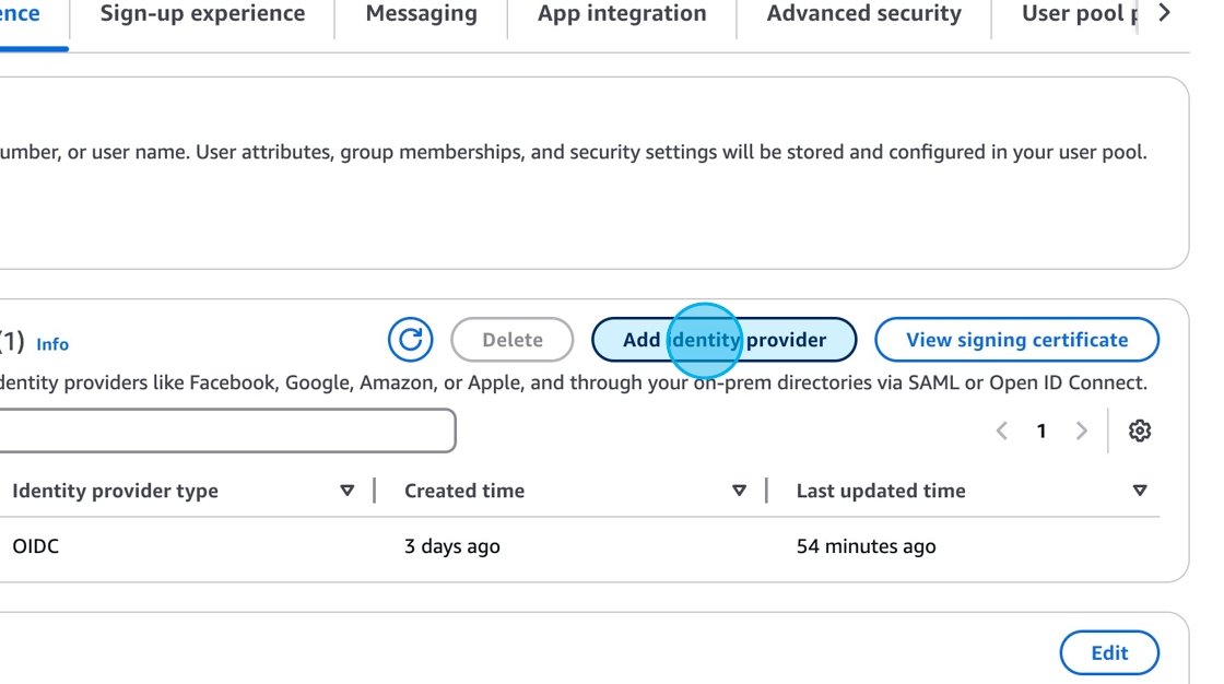 Add an identity provider