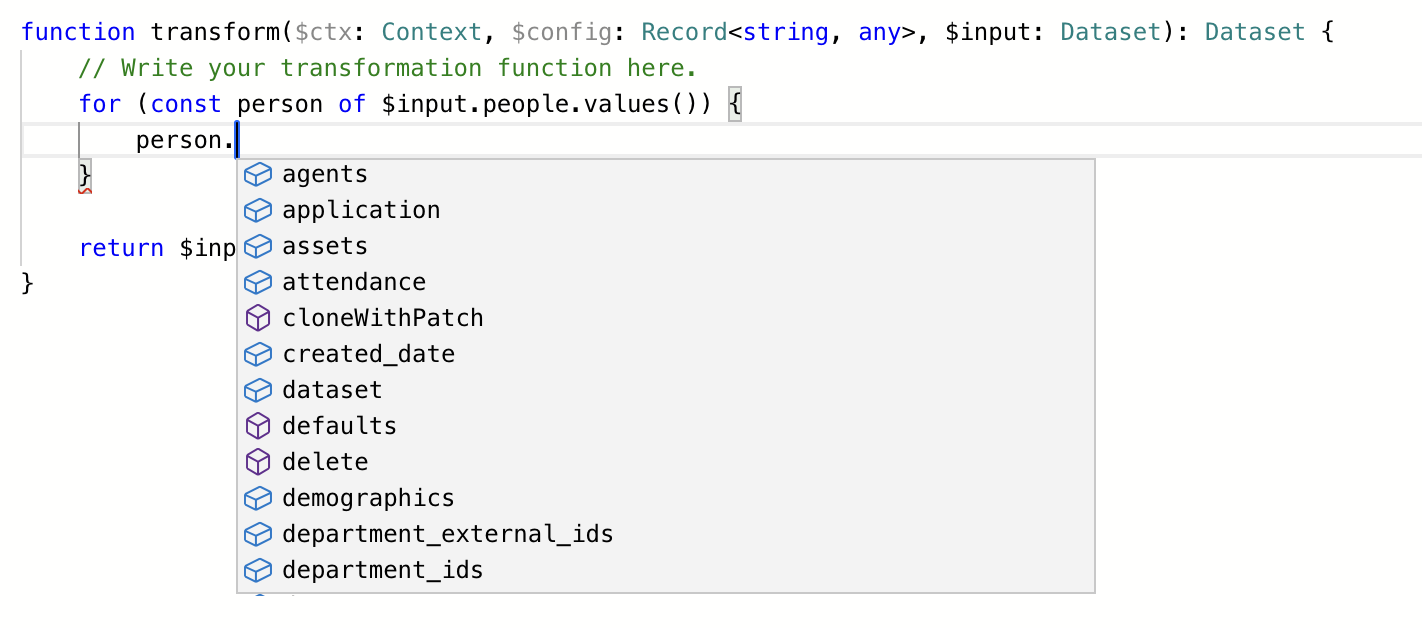 Edlink Types Autocomplete
