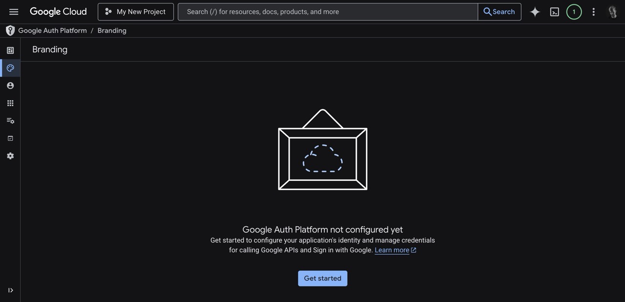 Google Branding Get Started