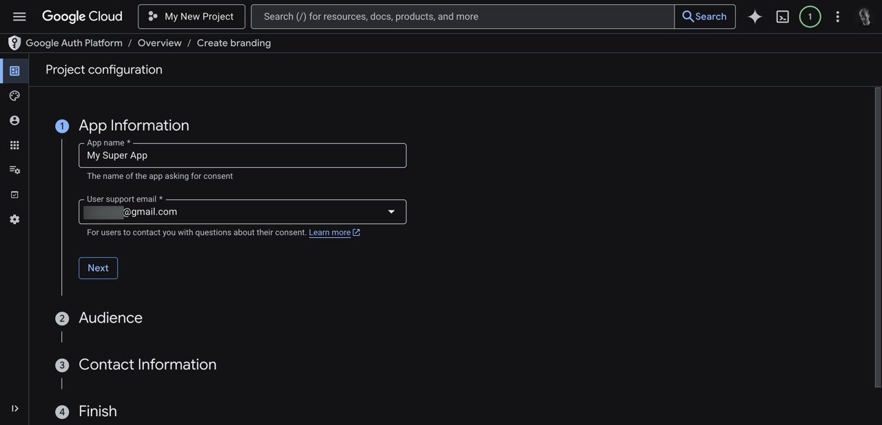 Google Branding App Information