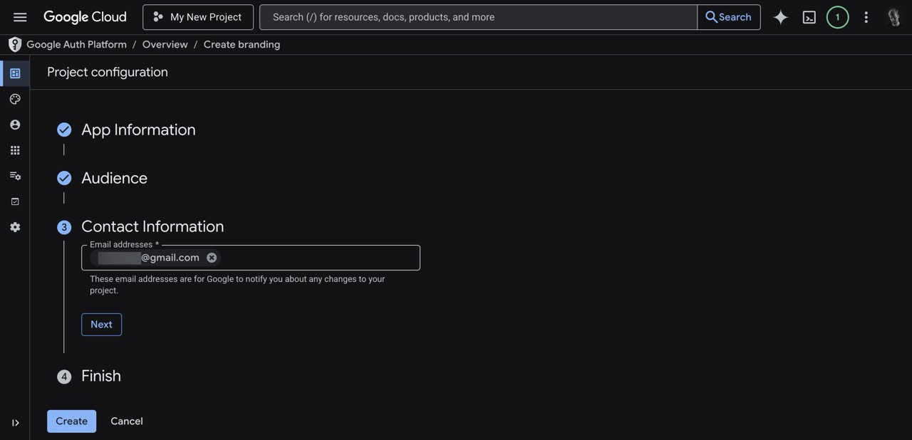 Google Branding Contact Information