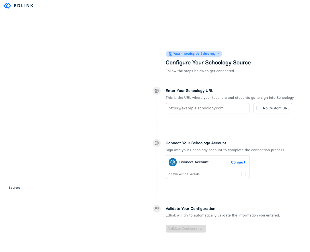 Integration Setup