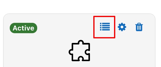 Open tool configuration details