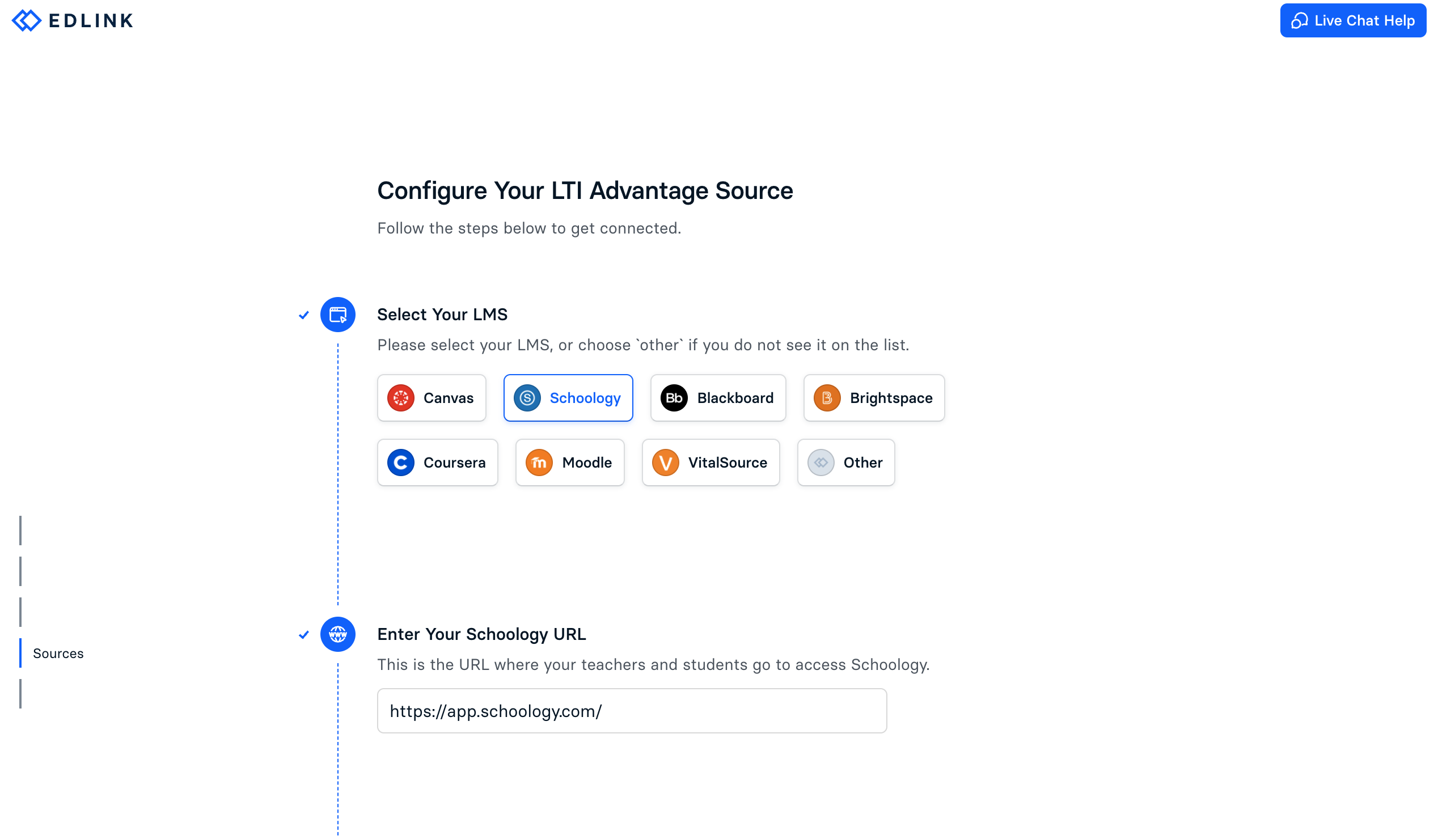 LTI Advantage Integration Page